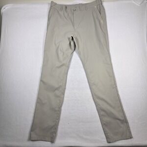 Jack Archer Jetsetter Performance‎ Pants Beige Men's Sz 40x34 Golf Casual Travel